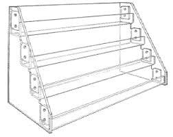 Wayfair.com has been visited by 1m+ users in the past month Four Tiered Wide Greeting Card Display Rack Choice Acrylic Displays