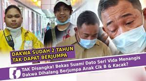 The happiness of the fatah and salmah home built on the basis of first love, eventually collapsed when a misunderstanding arises between them after fatah helped jamilah get an insurance. Tak Disangka Bekas Suami Dato Seri Vida Menangis Dakwa Dihalang Berjumpa Anak Cik B Kacak Youtube