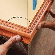 As base molding covers the joint between the wall and the flooring, crown molding covers the joint of walls and ceilings. How To Install A Chair Rail Molding Diy Family Handyman