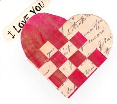 If you have stenciled your design, gently dab your brush onto the textile rather than painting on. Valentine S Secret Message Card Quinncreative