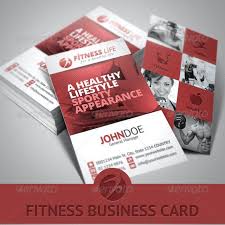 This file is saved in eps10 format and uses transparency effects. Fitness Business Card Templates Designs From Graphicriver