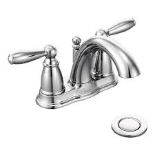Kitchen sink faucets at lowe's moen. Moen Brantford Bathroom Faucet 2 Handle Chrome 6610 Rona