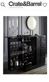 Maybe you would like to learn more about one of these? Drinks Bar Cabinet Wooden From Crate And Barrel Furniture Home Living Furniture Other Home Furniture On Carousell