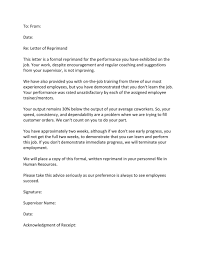 I had considered you as a promising young soldier, but this misconduct. 50 Effective Letters Of Reprimand Templates Ms Word á… Templatelab
