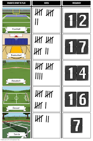 tally chart with frequency example storyboard