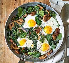 Low in fat and calories and high in protein, eggs are a great nutritional value that can be served up any time of day. Healthy Egg Recipes Bbc Good Food