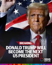 JUST IN: Donald Trump has been re-elected president of the United States,  defeating opponent Kamala Harris in a dramatic and fiercely fought race for  the White House.⁠ Live coverage: https://bit.ly/3NWOOCL