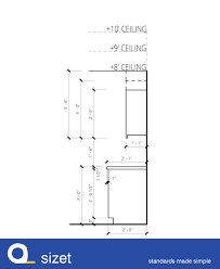 Residential Kitchen Counters Are Typically 36 High Upper Cabinet Heights Vary Consi Upper Kitchen Cabinets Corner Kitchen Cabinet Kitchen Cabinet Dimensions