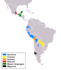 Most Widely Spoken Native Languages In Latin America Language Map Geography Map Historical Maps