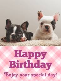 Funny Happy Birthday Wishes In French Adorable French Bulldog Birthday Card Happy Birthday Dog Happy Birthday Man Birthday Wishes