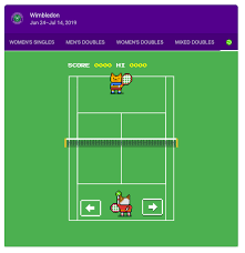 Just click on the category name in the left menu and select your tournament. Google Search Has A Hidden Wimbledon Tennis Game Here S How To Find It Techeblog