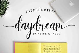 Cream cake à by ef studio. Daydream Script Font Free Download Dafont Free