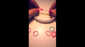 Faire Un Bracelet Elastique Double Personnalise Avec Deux Fourchettes