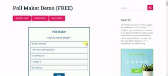Free poll maker with images. Poll Maker Plugin For That