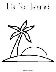 We have collected 40+ island coloring page images of various designs for you to color. I Is For Island Coloring Page Twisty Noodle