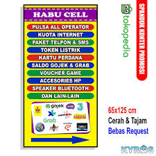 Halo sobat, disini kami akan membagikan informasi populer terkait contoh pamflet pulsa. Detail Gambar Jual Banner Konter Pulsa Promosi Kab Jombang Kyros Percetaka