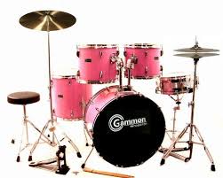 Pink Drum Set For Sale Complete Fullsize Kit With Cymbals And Stands Click Image For More Details Note It Is Affi Drum Sets For Sale Kids Drum Set Drum Set
