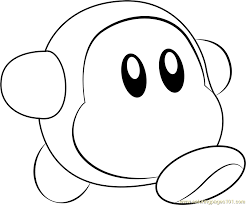 Free printable kirby coloring pages for kids. Waddle Dee Coloring Page For Kids Free Kirby Printable Coloring Pages Online For Kids Coloringpages101 Com Coloring Pages For Kids
