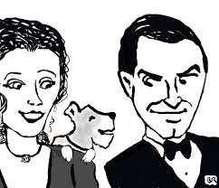 Watching one of my favorite comedies from the 30's, probably my personal  favorite, The Awful Truth. Grant and Dunne are superb together and such  chemistry and timing. The writing is crisp, never