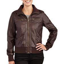 Pin By Carmen Condori Machicado On Cosas Para Ponerse In 2021 Faux Leather Bomber Jacket Leather Bomber Jacket Faux Leather Bomber