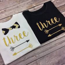 Birthday Outfit For 3 Year Old Boy Boy Girl Twins Birthday Onesies Or Shirts In Black And Gold W Arrows And Bow Tie And Gold Glitter Tribal Twin B Birthday Shirts Twin Birthday Boy Girl Twins