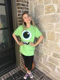 Mike Wazowski Costume Trio Halloween Costumes Bff Halloween Costumes Halloween Costumes Friends