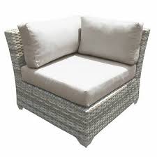 Sol 72 Outdoor Falmouth Corner Patio Chair With Cushions Wayfair In 2020 Lounge Chair Outdoor Patio Chairs Backyard Furniture