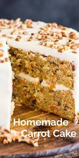 Homemade Carrot Cake Carrot Cake Recipe Homemade Carrot Cake Recipe Homemade Carrot Cake