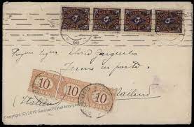 Germany 1923 Inflation Postage Due Cover General Delivery Milan Italy 72037  | Worldwide - Other, Stamp / HipStamp