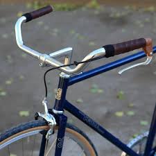 blue lug velo orange left bank handlebar silver ヴィンテージ自転車 自転車 マウンテンバイク