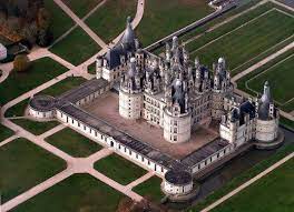 an aerial view of chateau de chambord chateau de chambord french castles chateau chambord