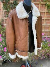 Quality Vintage Womens Tan Shearling Aviator Jacket By Nurseys Ebay Aviator Jackets Vintage Ladies Expensive Clothes