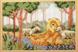 I really love playing around with. Peace On Earth Lion Lamb Vanessa Ann Cross Stitch Pattern New 30 Days To Pay Ebay