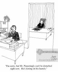 The term rest on one's laurels doesn't appear until. Resting On Your Laurels Cartoons And Comics Funny Pictures From Cartoonstock