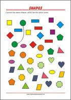 İts all free and printable. Learning Shapes Worksheet For Preschool And Kindergarten Shape Worksheets For Preschool Kindergarten Worksheets Shapes Worksheet Kindergarten