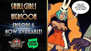Skullgirls on X: Its new episode day for the Skullgirls series on WEBTOON!  Episode 6 is now available, and Cerebella is DONE with all these meddling  Egrets. Read Episode 6 here: t.cohRtPQJVWsb