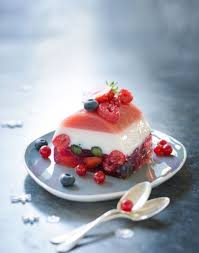 Buche Facon Panna Cotta Recette Panna Cotta Gourmandise Buche De Noel Aux Fruits