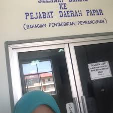 We generally see it in written english. Bangunan Urusetia Daerah Majlis Daerah Penampang