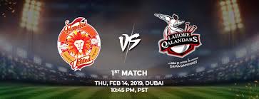 Check lahore qalandars vs islamabad united, pakistan super league 2020 2020, 17th match match scoreboard, ball by ball commentary, updates only on espn.com. Islamabad United Vs Lahore Qalandars Match 1st Psl 2019 Dubai Bookitnow Pk