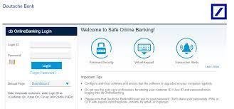 With regard to establishing a new or expanding an already existing entity. Deutsche Bank Net Banking Paisabazaar Com