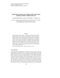 PDF) Design and flow velocity simulation of diffuser augmented wind turbine  using CFD