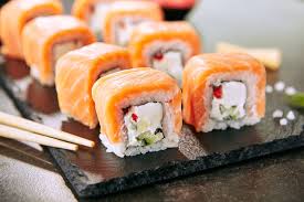 We did not find results for: Beautiful Philadelphia Sushi Rolls Set With Salmon And Cream Cheese And Cuccumber On Black Slate Plate Close Up Uramaki Nori Maki Or Futomaki Sushi With Trout Fillets Soy Sauce And Wasabi Stock