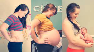 It's truly an epic transformation! The Pregnant Belly A Month By Month Shape Size Guide Everythingmom