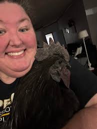 Pictures of backyard chicken named Salt