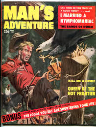 Man's Adventure Nov 1957-Stanley-Kim Athas cheesecake-Doore-nympho: (1957)  Magazine / Periodical | DTA Collectibles