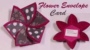 I tried to post them in your gallery for the pop out explosion card, but it did not show up. Flower Envelop Card Tutorial How To Scrapbooking Cards Explosion Box Cards Youtube