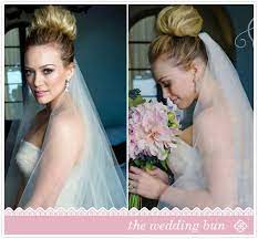 The Wedding Bun Hilary Duff Kendra Scott Designer Jewelry Final Bridal Hair Inspiration Bridal Hair Buns Bride Hairstyles