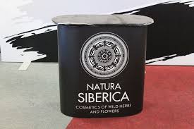 Sparen sie bis zu natura siberica% auf 61 produkte. Exhibition Table With Natura Siberica Logo