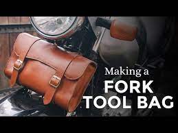 Making A Motorcycle Fork Tool Bag Side Bag Week 14 52 Youtube
