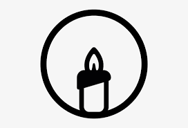 Christmas Candle Silhouette Window Decorations Carita De Guino Para Colorear Transparent Png 576x499 Free Download On Nicepng